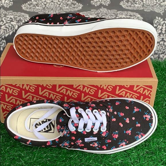 VANS ERA DITSY FLORAL BLK/Trwht - Picture 6 of 16